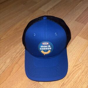 Kraft Mac & cheese Authority Blue and Black Trucker Hat